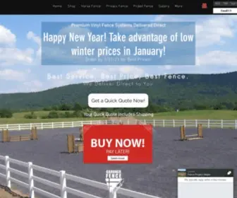 Gardnerfence.com(Vinyl Fences) Screenshot