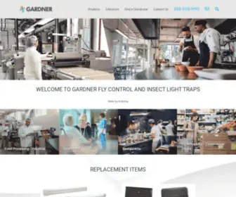 Gardnerflylights.com(Gardner Insect Lights) Screenshot