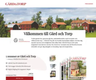 Gardochtorp.se(Gård och Torp) Screenshot