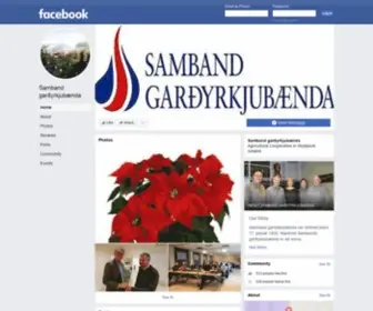 Gardyrkja.is(Samband garðyrkjubænda) Screenshot