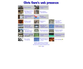 Gare.co.uk(Chris Gare's web presence) Screenshot