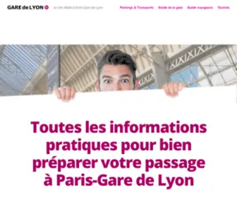 Garedelyon.fr(Bienvenue à PARIS) Screenshot