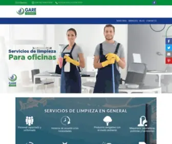 Garelimpieza.com.mx(Empresa De Limpieza Gare) Screenshot