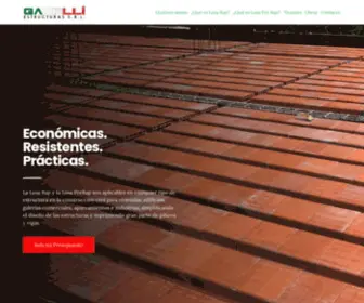 Garelliestructuras.com(Losa Rap) Screenshot