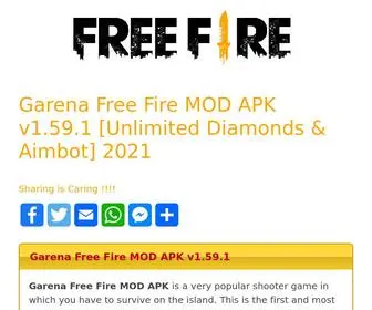 Garenafreefiremod.com(Garena Free Fire MOD APK v1.56.0) Screenshot