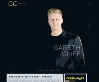 Garethcliff.com(The official site of Gareth Cliff) Screenshot