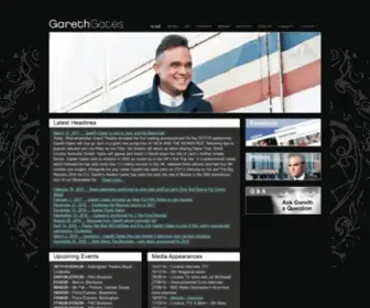 Garethgates.com(Gareth Gates) Screenshot