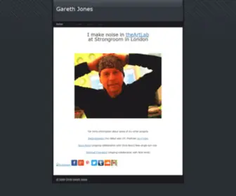 GarethJones.com(Gareth Jones Music) Screenshot