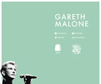 Garethmalone.com(Gareth Malone) Screenshot