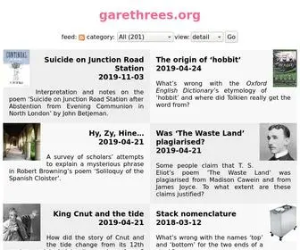 Garethrees.org(Garethrees) Screenshot