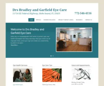 Garfieldeyecare.com(Drs Bradley and Garfield Eye Care) Screenshot