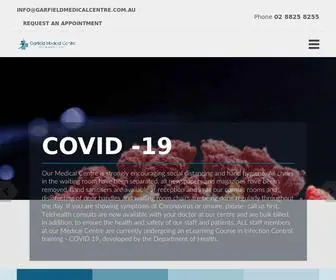 Garfieldmedicalcentre.com.au(Garfield Medical Centre) Screenshot