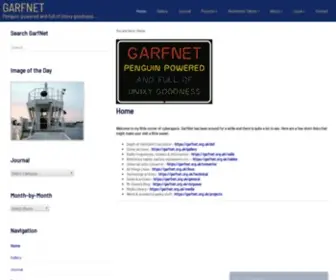 Garfnet.org.uk(Garfnet) Screenshot