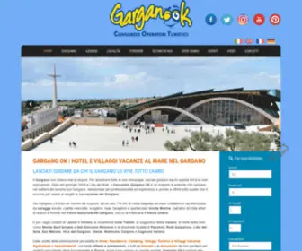 Garganook.com(Le migliori offerte per le tue vacanze al mare sul Gargano in Puglia) Screenshot