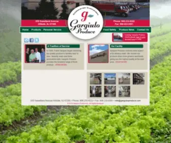 Gargiuloproduce.com(Gargiulo Produce) Screenshot