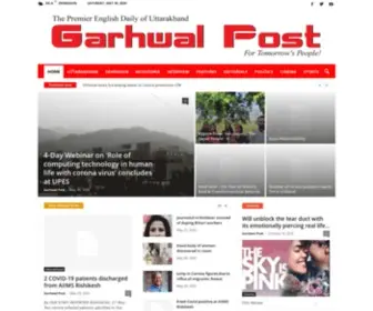 Garhwalpost.in(Garhwal Post) Screenshot