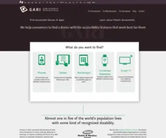Gari.info(Mobile Accessibility) Screenshot