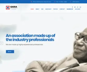 Garia.org(Ghana Association of Restructuring & Insolvency Advisors) Screenshot