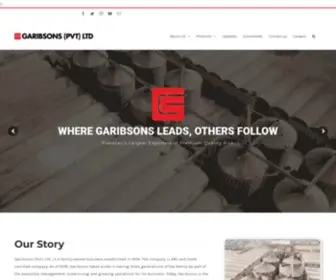 Garibsons.com(Garibsons) Screenshot