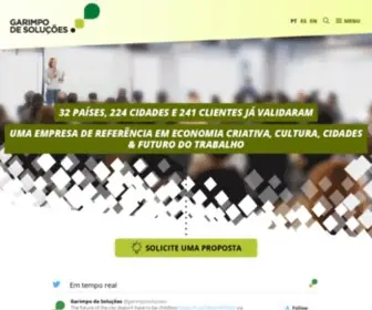 Garimpodesolucoes.com.br(Garimpo de Soluções) Screenshot