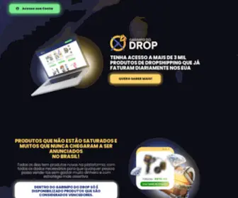 Garimpododrop.com.br(Garimpo do Drop) Screenshot