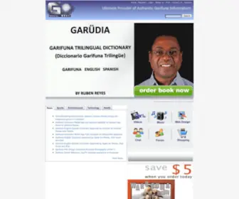Garinet.com(Garifuna) Screenshot