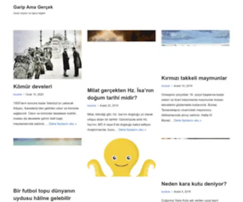 Garipamagercek.net(Garip Ama Gerçek) Screenshot