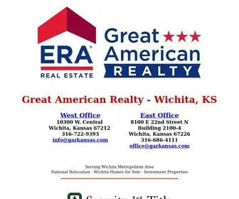 Garkansas.com(Wichita Real Estate) Screenshot