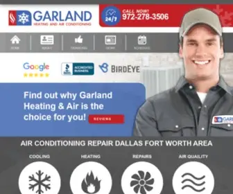 Garlandheatingandair.com(Special Financing) Screenshot