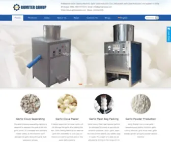 GarlicProcess.com(Romiter Group) Screenshot