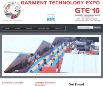 Garmentechnologyexpo.com(GARMENT TECHNOLOGY EXPO) Screenshot