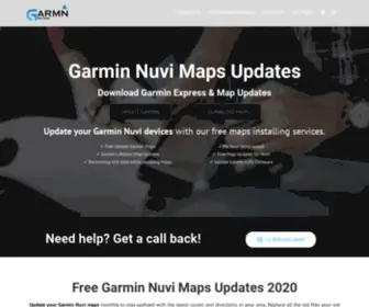 Garminnuvimapupdates.com(Garmin Nuvi Map Updates) Screenshot