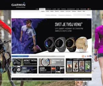Garmin.sk(Garmin Authorised Distributor for Slovakia) Screenshot