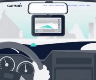 Garminsoftwareupdate.com(Www.Garmin.com Map) Screenshot