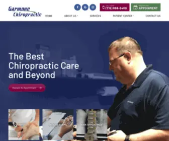 Garmonechiropractic.com(Chiropractor in Depew & Cheektowaga) Screenshot