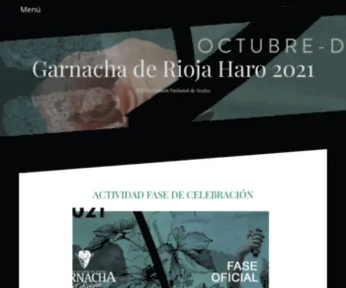 Garnachaderioja.com(Garnacha de Rioja Haro) Screenshot