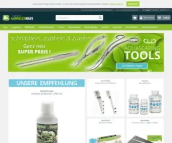 Garnelenhaus.de(Zwerggarnelen & Aquascaping Onlineshop) Screenshot