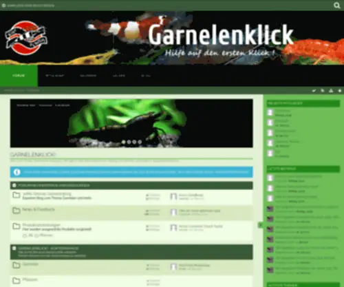 Garnelenklick.de(Garnelenklick) Screenshot