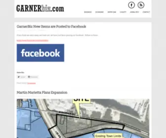 Garnerbiz.com(What's Happening in Garner) Screenshot