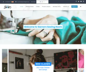 Garnersewingroom.com(The Sewing Room Of Garner) Screenshot