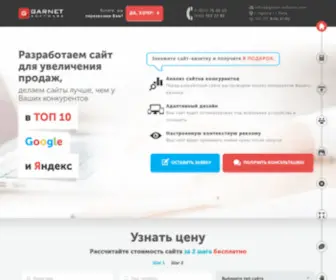 Garnet-Software.com(Веб) Screenshot