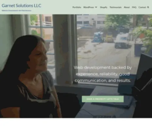 Garnet-Solutions.com(Garnet Solutions) Screenshot