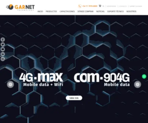 Garnet.com.ar(Garnet) Screenshot