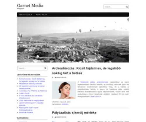 Garnetmedia.hu(Garnetmedia) Screenshot