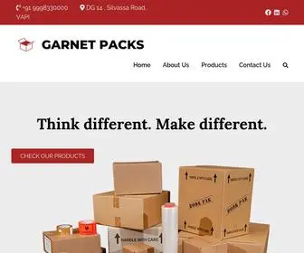 Garnetpacks.com(GARNET PACKS) Screenshot