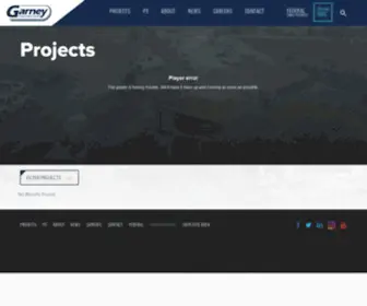 Garneyindustrial.com(Garney Construction) Screenshot