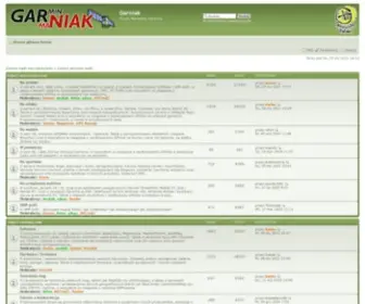 Garniak.pl(Forum Maniaków Garmina) Screenshot