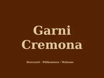 Garnicremona.it(garnicremona) Screenshot