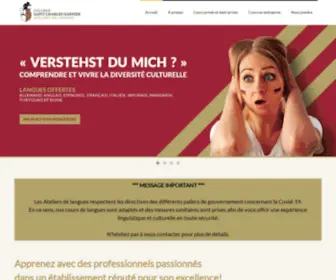 Garnier-Ateliers.com(Garnier Ateliers) Screenshot