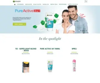 Garnier.hr(Aanmelden bij Facebook) Screenshot